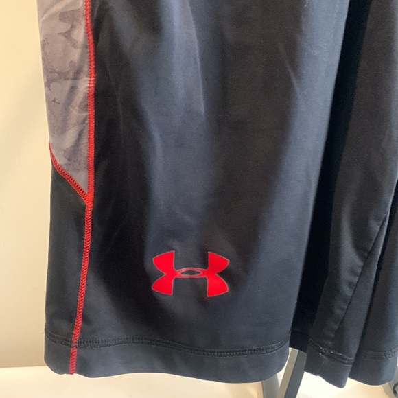 Black Athletic shorts, Under Armour, Medium - Picture 2 of 3